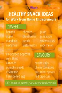 Healthy Snack Ideas for Work from Home Entrepreneurs